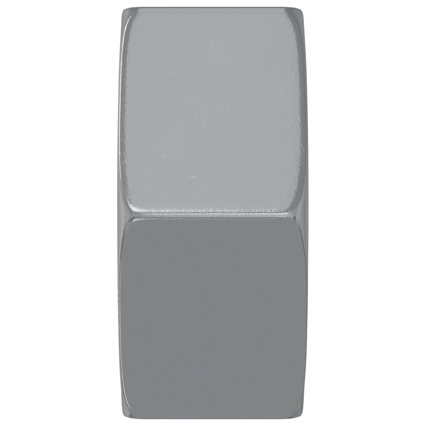 Sekskantmøtrik 12 pcs Sølv M6 Metal