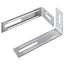 Anti-tip beslag 2 Sølv 74,5 x 15 x 32 mm Jern