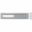 Anti-tip beslag 1268 Sølv 74,5 x 15 x 32 mm Jern