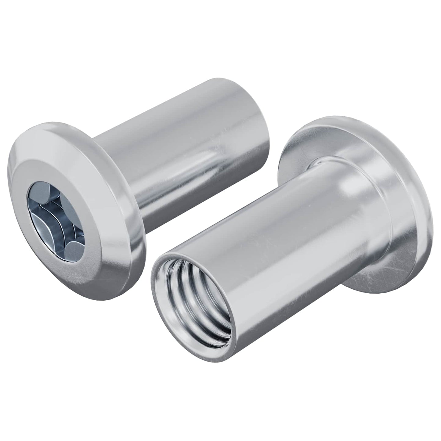 Låse Skive 2 pcs Nikkel M6 x 15 mm Stål