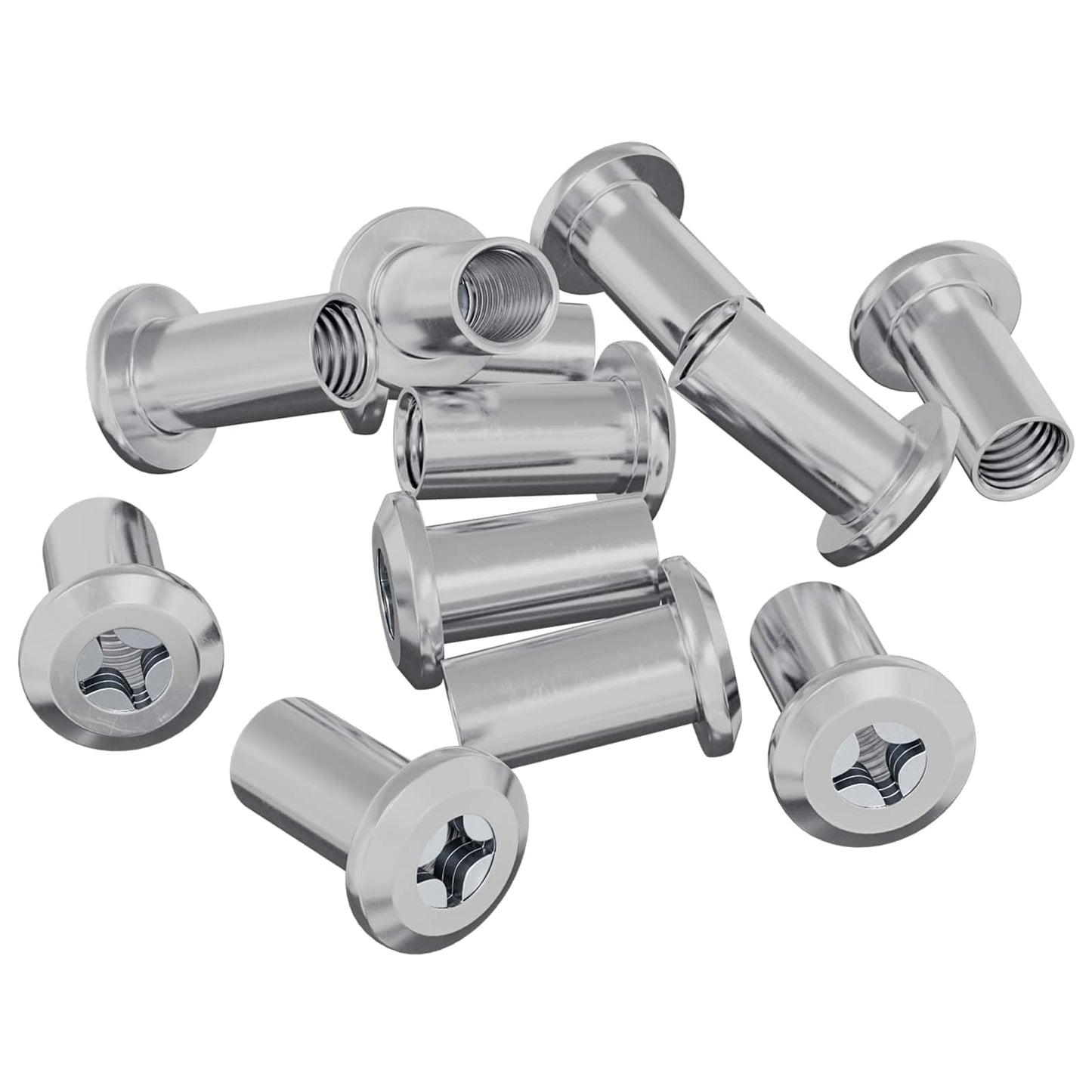 Låse Skive 2857 pcs Nikkel Stål