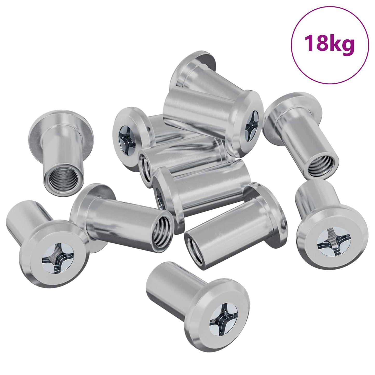 Låse Skive 3673 pcs Sølv Stål