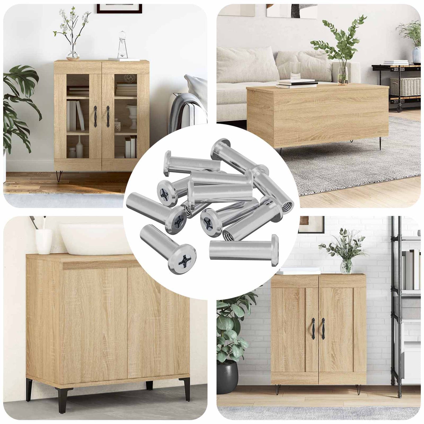 Låse Skive 2857 pcs Sølv Stål
