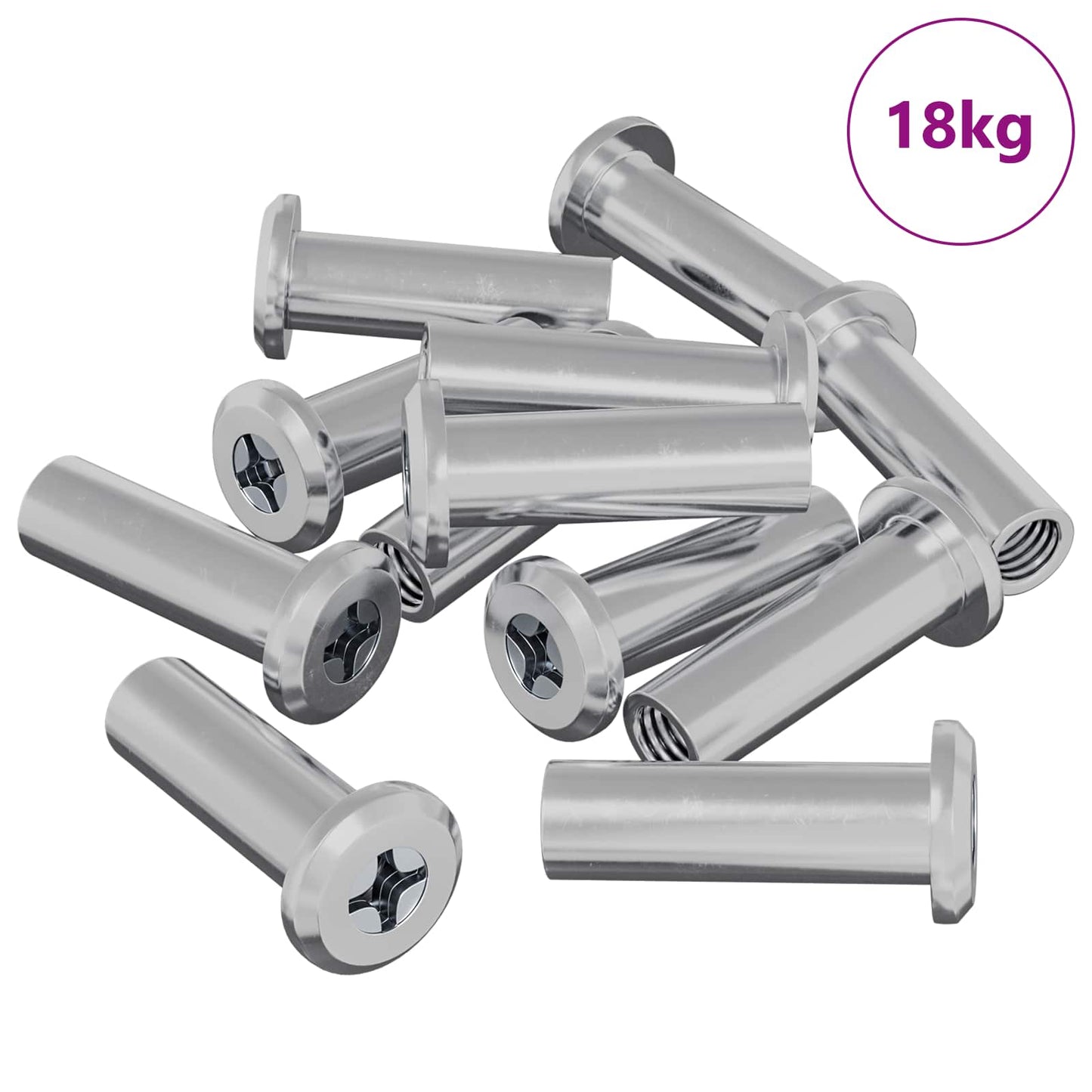 Låse Skive 2857 pcs Sølv Stål