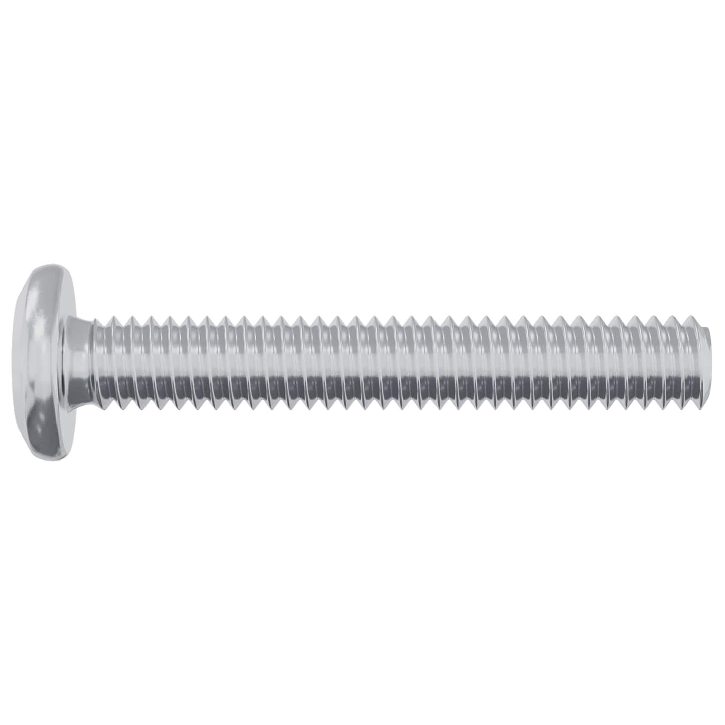 Låseskrue Ensfarvet 12 pcs Sølv M6 x 35 mm Stål