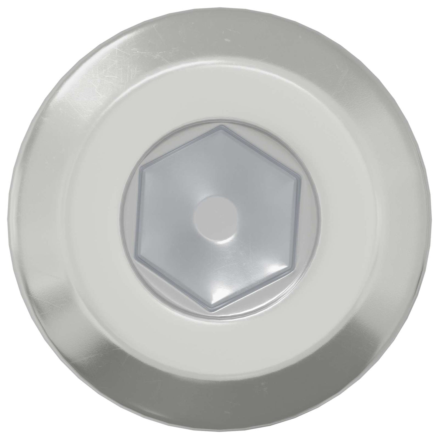 Hovedlås Skrue 2 pcs Sølv M6 x 15 mm Stål