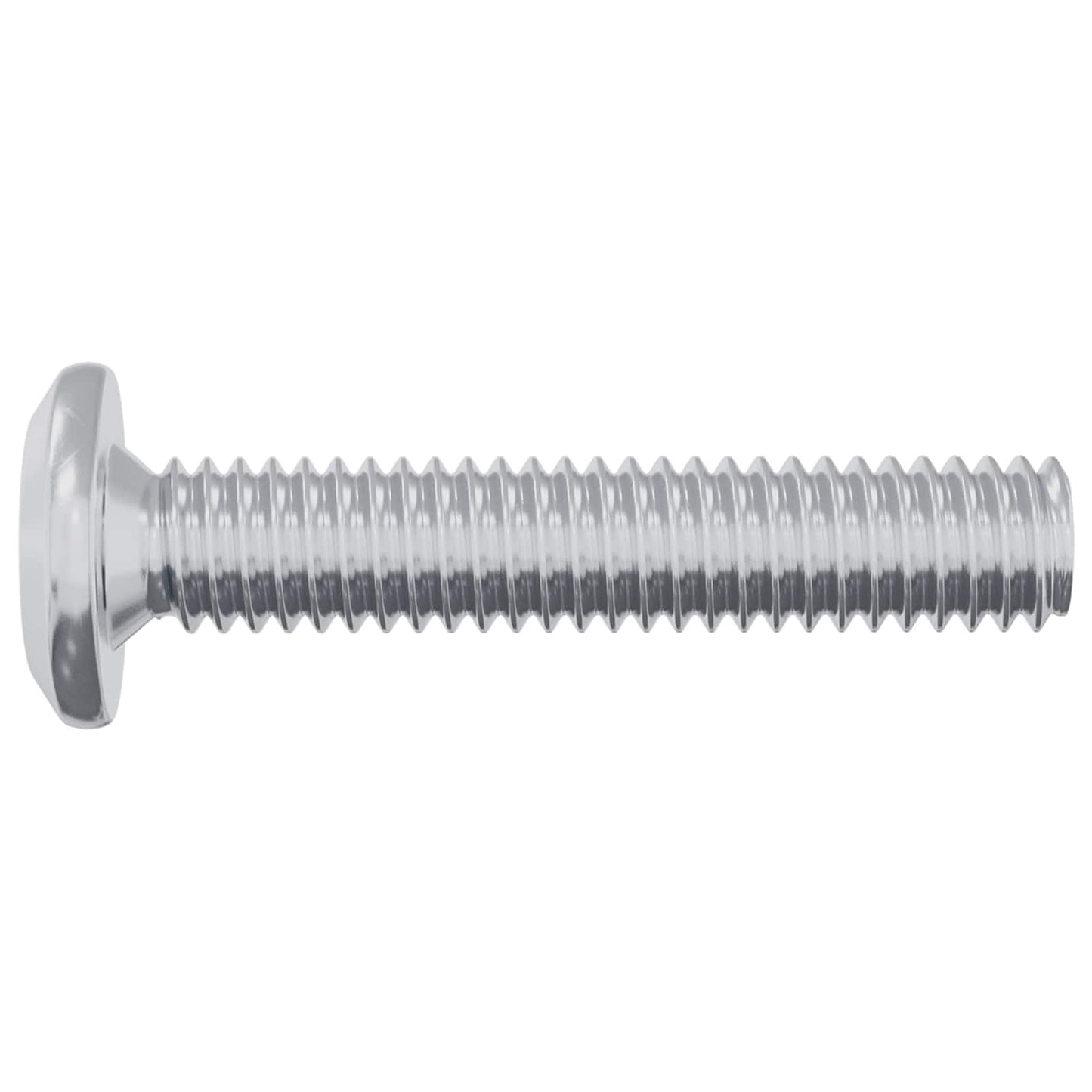 Hovedlås Skrue 2 pcs Sølv M6 x 30 mm Stål