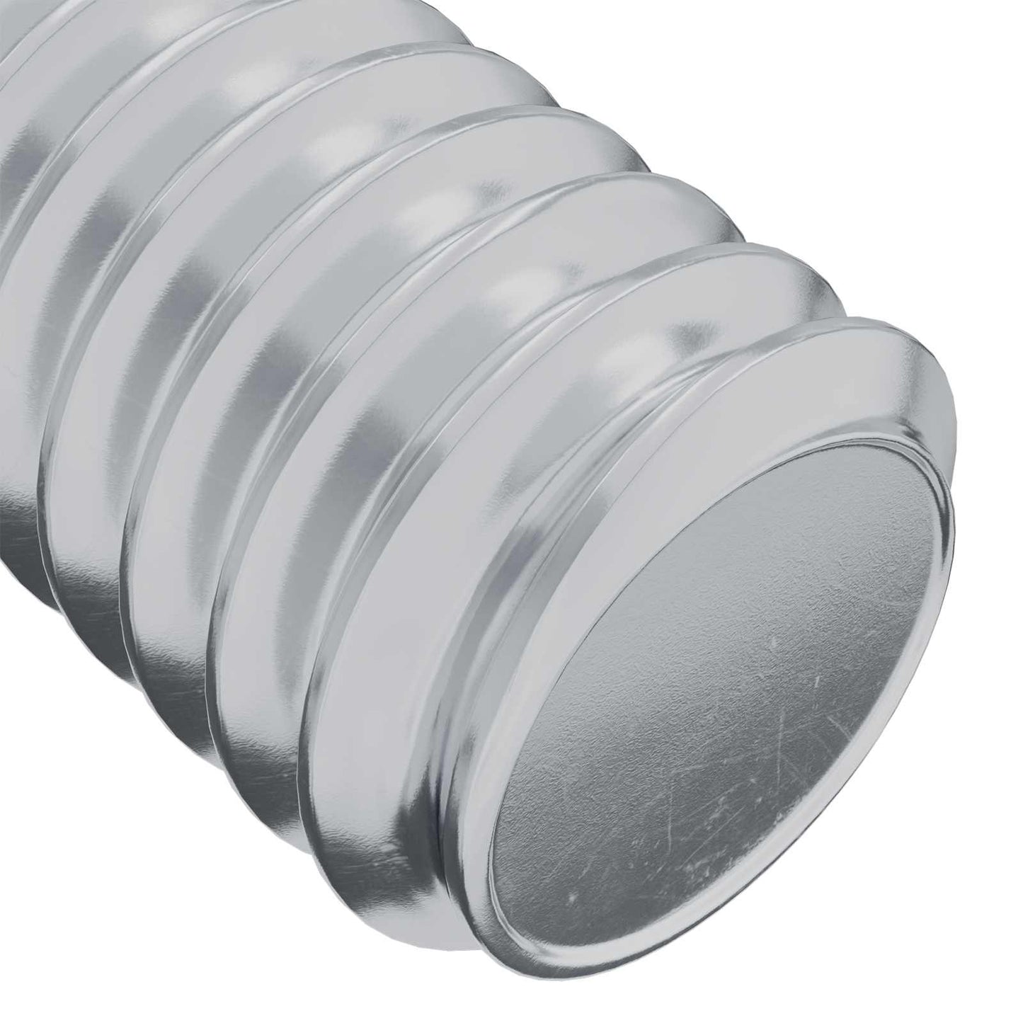 Hovedlås Skrue 12 pcs Sølv M6 x 30 mm Stål