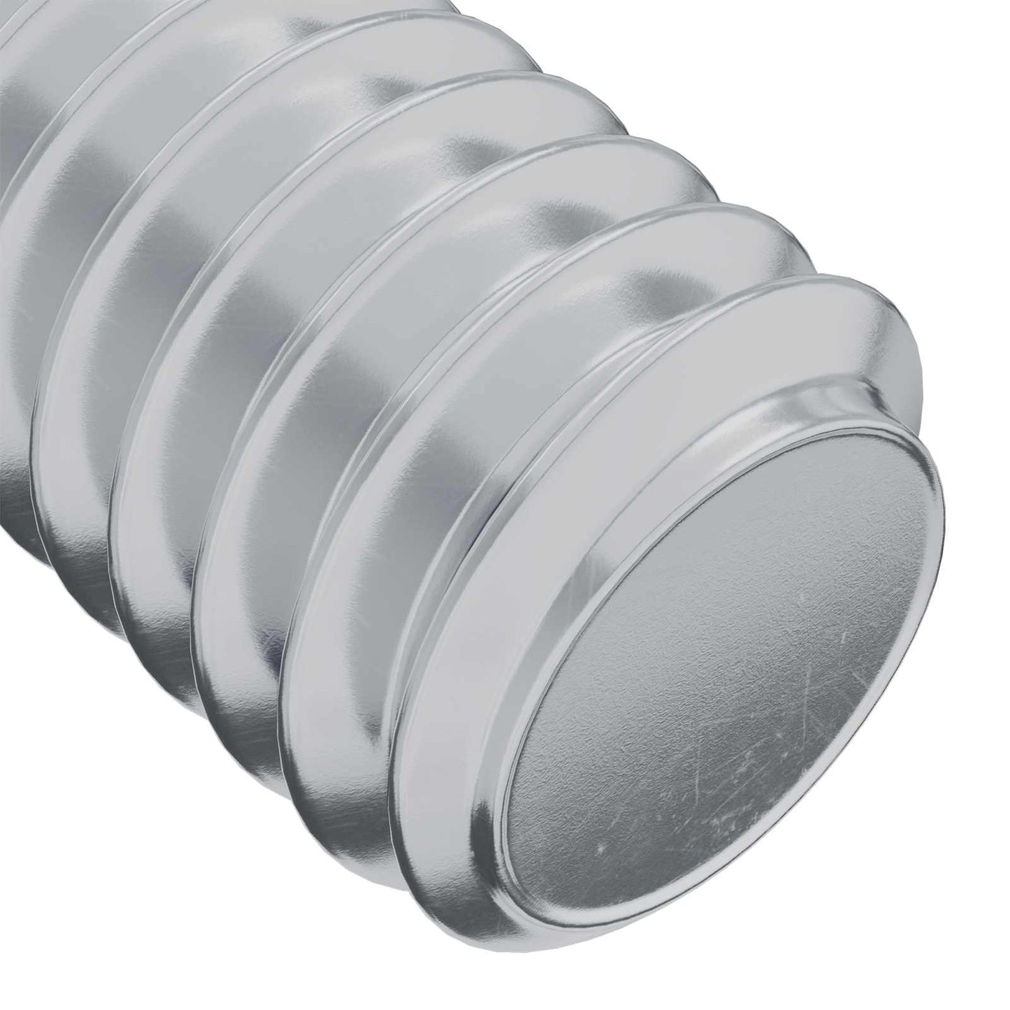 Hovedlås Skrue 2 pcs Sølv M6 x 35 mm Stål