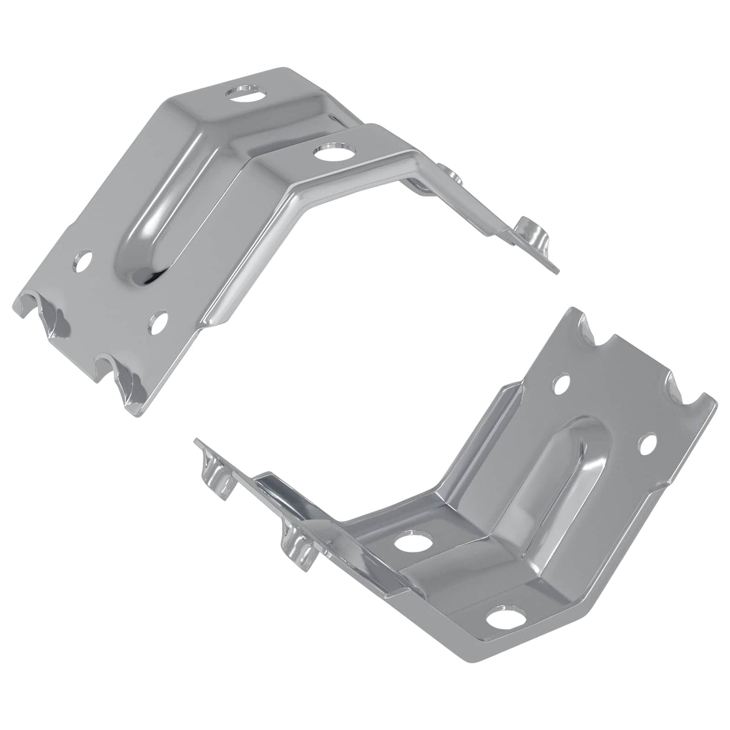 Beslag 2 pcs Zinkbelagt 106 x 55 x 1,5mm Stål