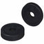 velegnet til flade skiver 2 pcs Sort ∅15 x 3 mm PVC Copolymer