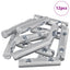 Skruen 12 pcs Zinkbelagt 60 x 12 mm Jern