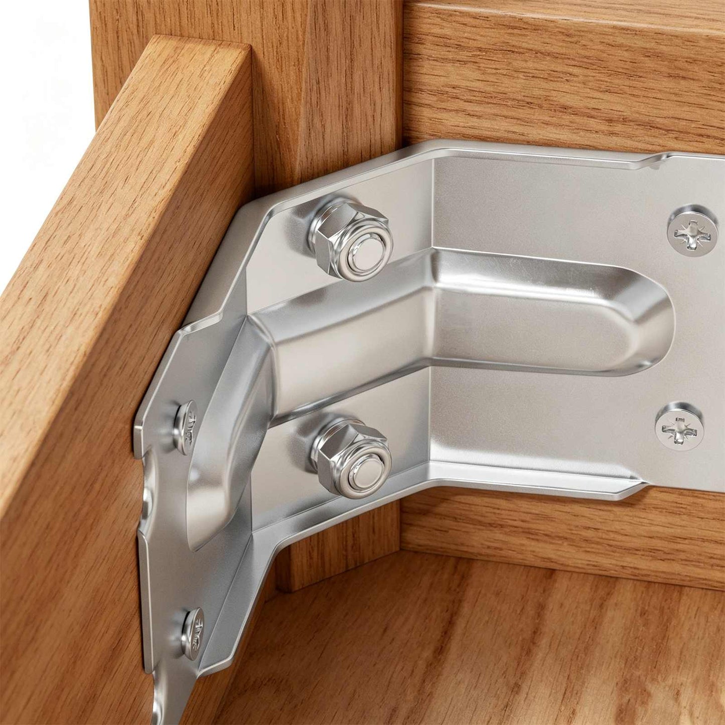 Skruen 2 pcs Sølv M6 x 10 mm Jern