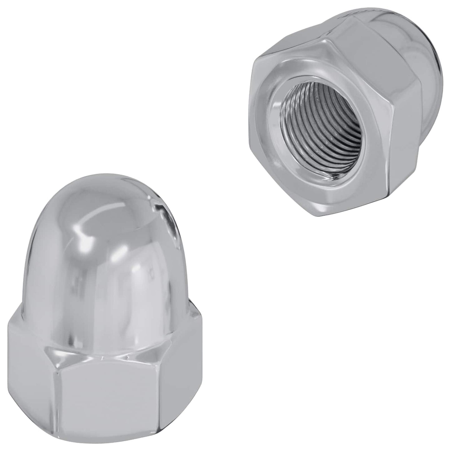 Skruen 2 pcs Sølv M6 x 10 mm Jern