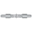 Lås 12 pcs Sølv 46 x 17 x 1,2 mm Stål
