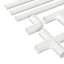 PVC rør 29 pcs Hvid PP og PE