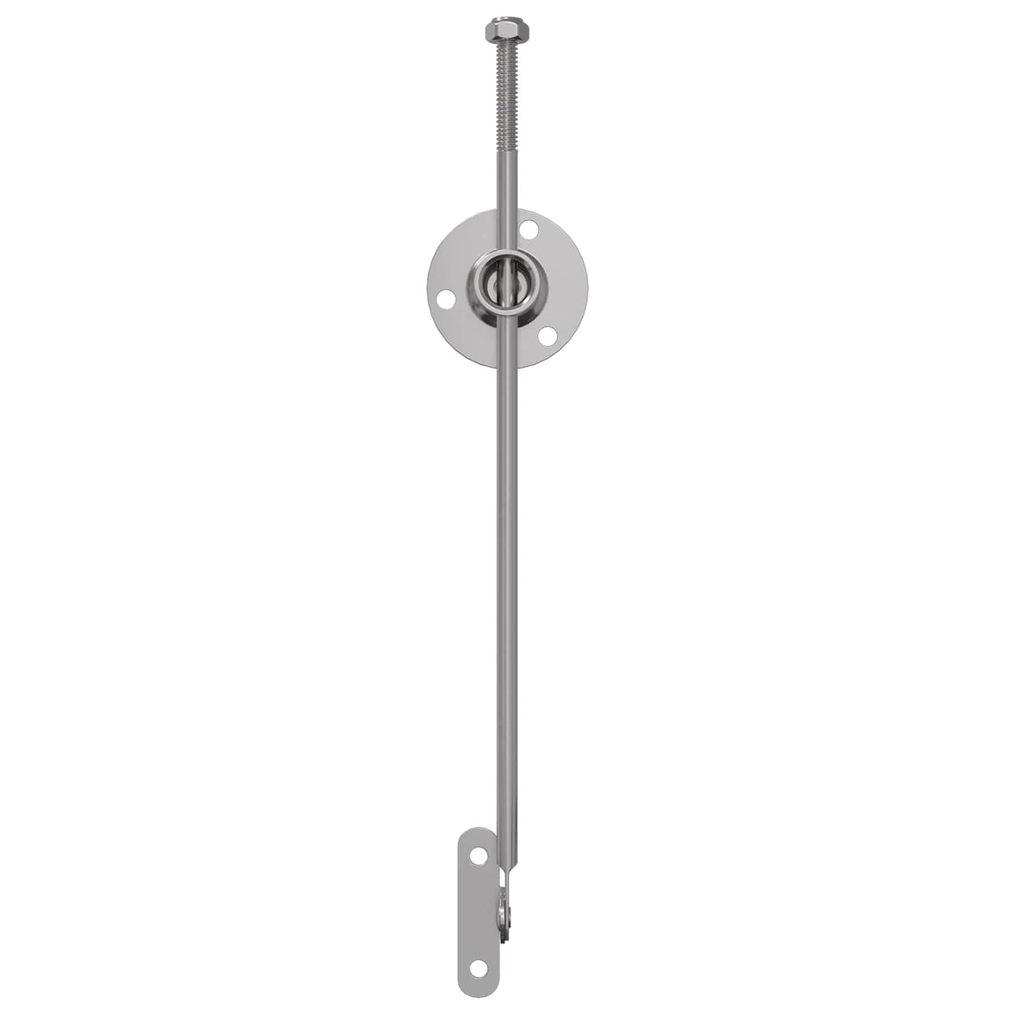 Pull Rod Hinge 2 pcs Sølv 190 mm Jern