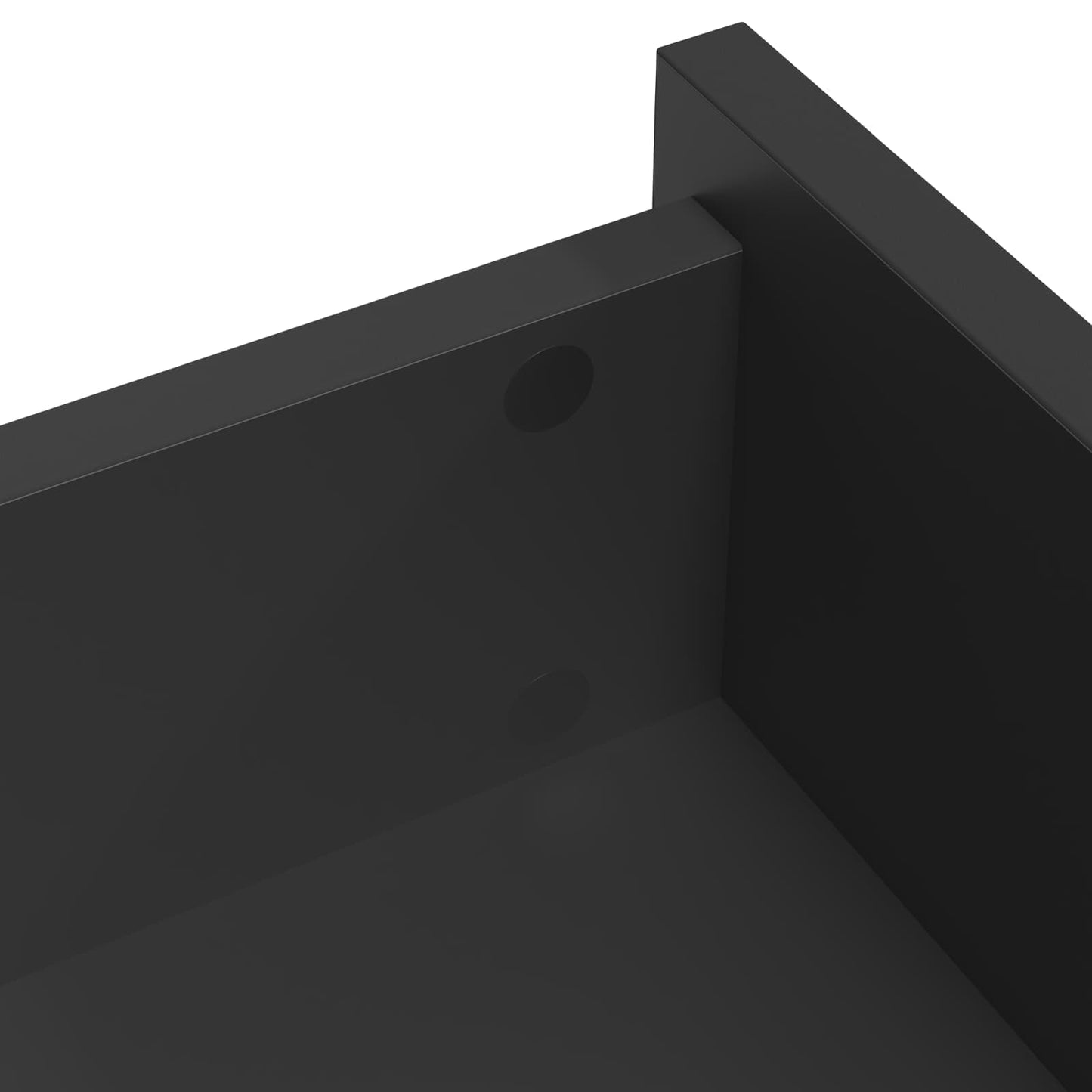 Klæbende Skrue Cover 2 pcs Sort Ø 20 x 0,5 mm Coated Papir