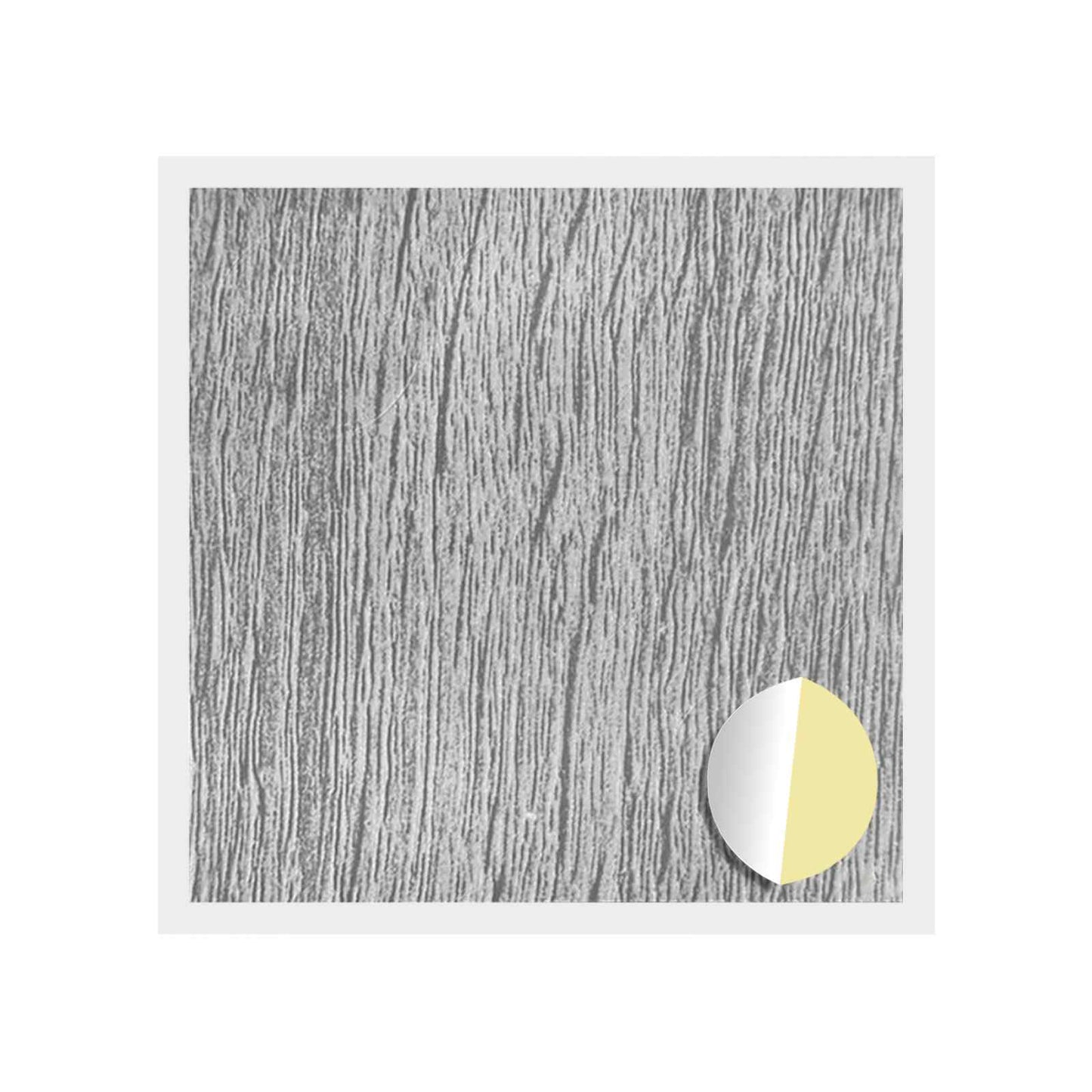 Klæbende Skrue Cover 12 pcs Grå Sonoma Ø 20 x 0,5 mm