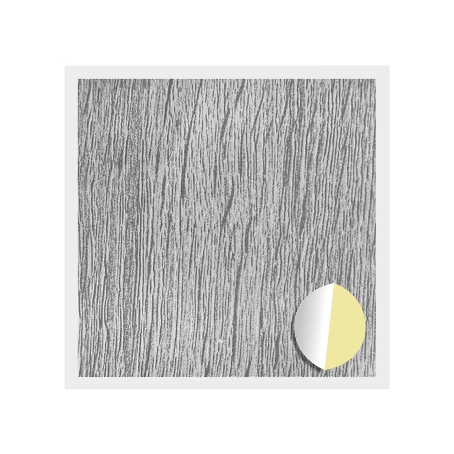 Klæbende Skrue Cover 12 pcs Grå Sonoma Ø 20 x 0,5 mm