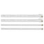 Skuffeskinne 2 pcs Hvid 400 mm Stål