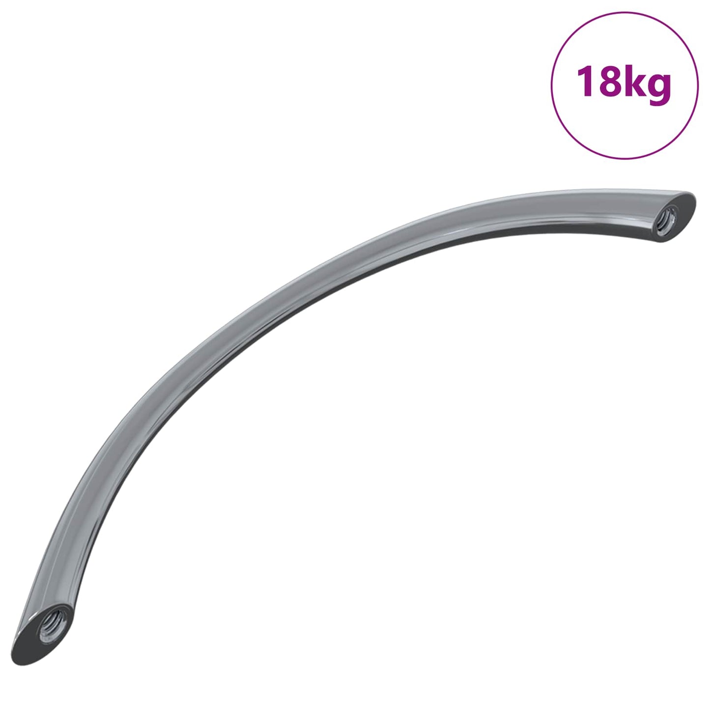 Håndtag 1385 pcs Sølv 107 x 3.6 x 23 mm Rustfrit stål