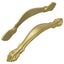 Håndtag 2 pcs Guld 143 x 19,2 x 20 mm Zinklegering