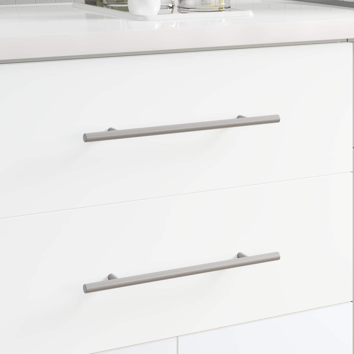 Skab Håndtag 2 pcs Sølv 300 mm Rustfrit stål