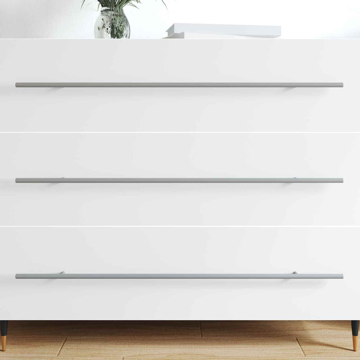 Skab Håndtag 2 pcs Sølv 800 mm Rustfrit stål