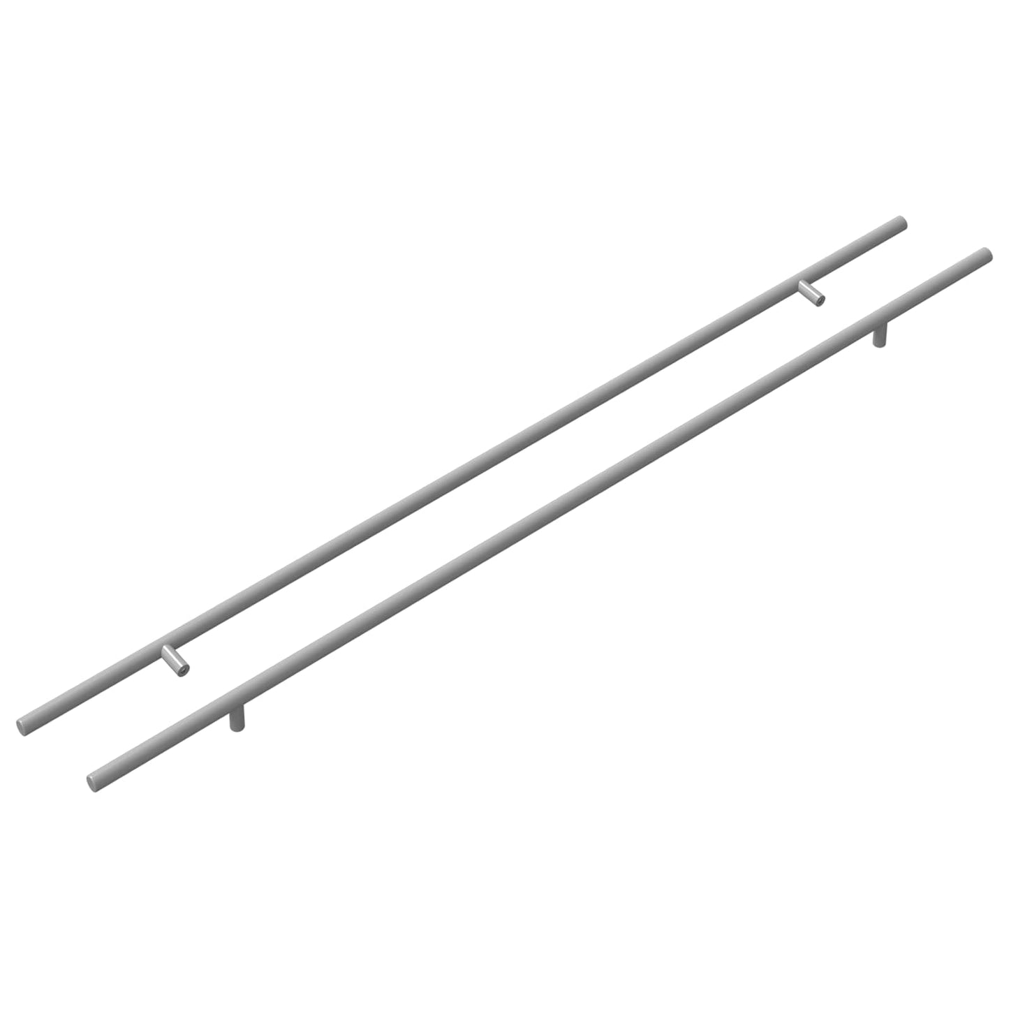Skab Håndtag 2 pcs Sølv 800 mm Rustfrit stål