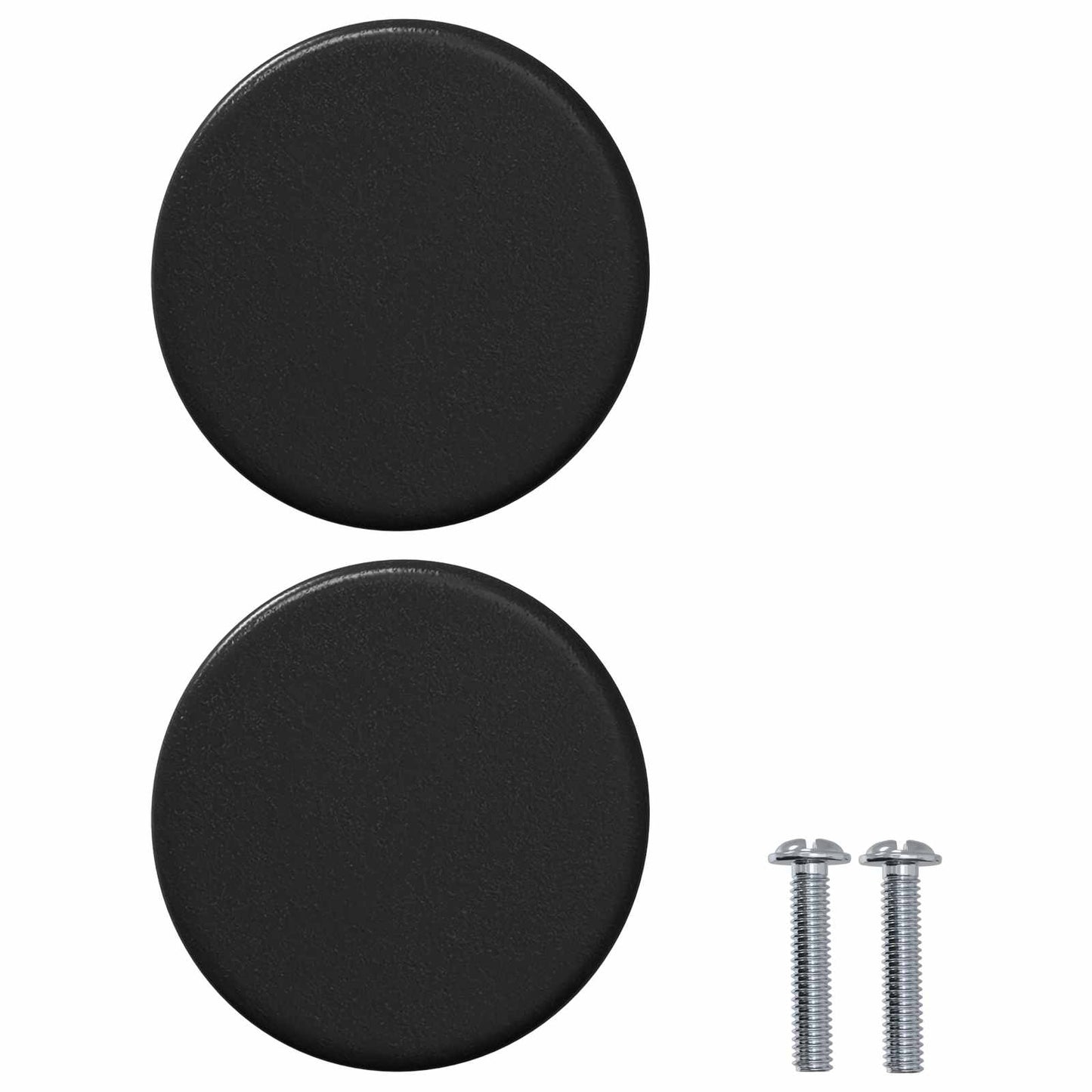 Kabinet Knob 12 pcs Sort 18 x 23 mm Jern