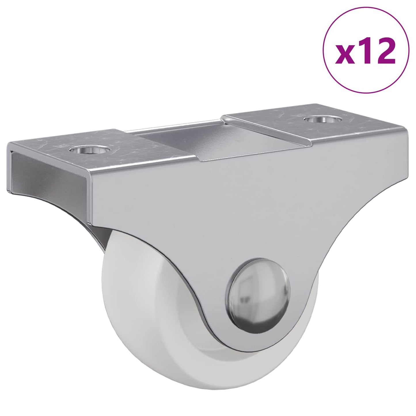 Hjul 12 pcs Hvid 42 x 11,5 x 29 mm Jern