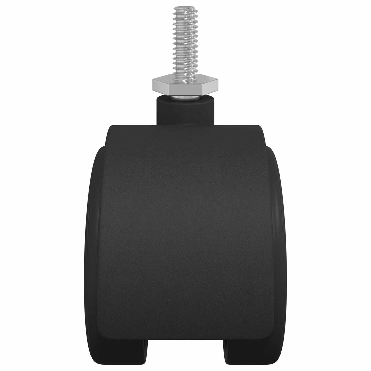 Hjul 2 pcs Sort 40,1 x 37,8 mm PP og Jern
