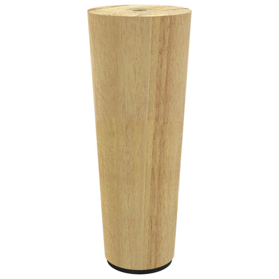 Møbelben 2 pcs Brun Ø 44 x 100 mm Massiv Eucalyptus Træ