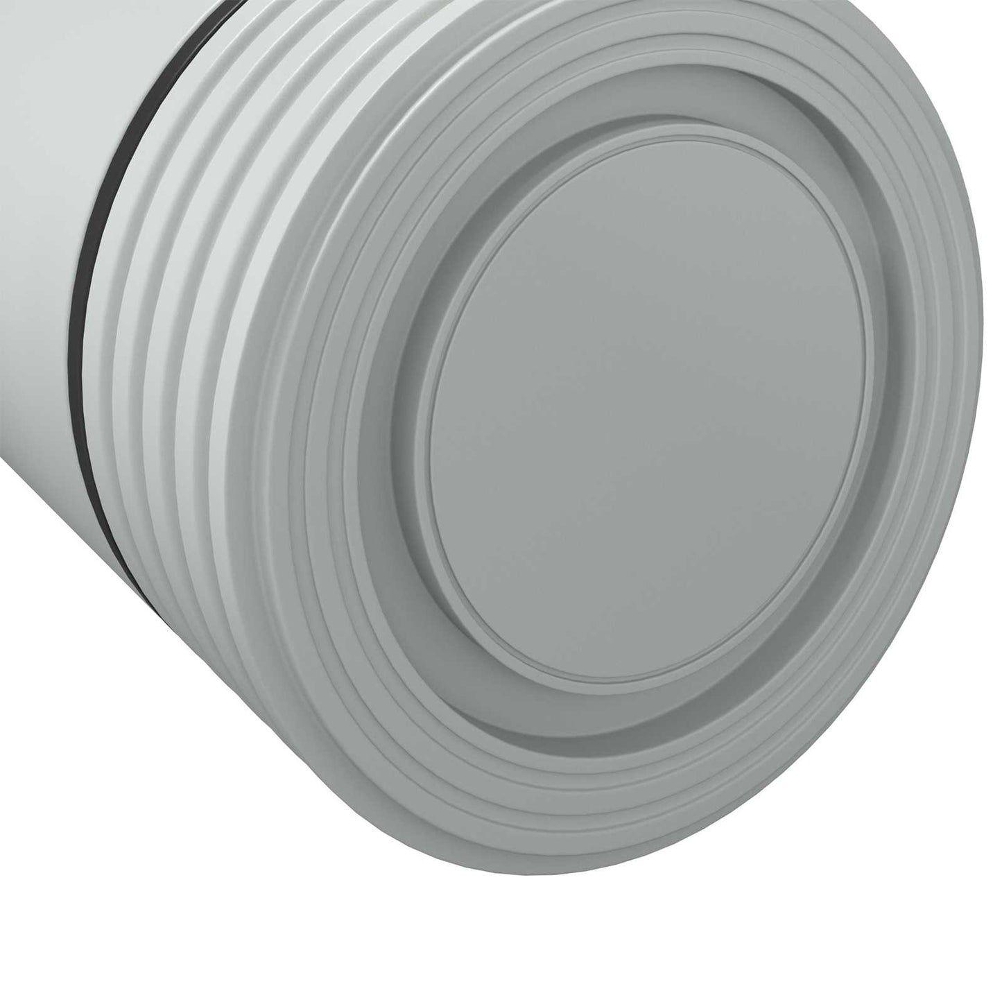 Møbelben Indstillelig 12 pcs Hvid 64 x 64 x 100 mm PP