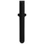 Møbelben 12 stk. Sort 66 x 36 x 160 mm Jern