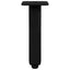 Stående Fødder 2 pcs Sort 40 x 40 x 100 mm Jern