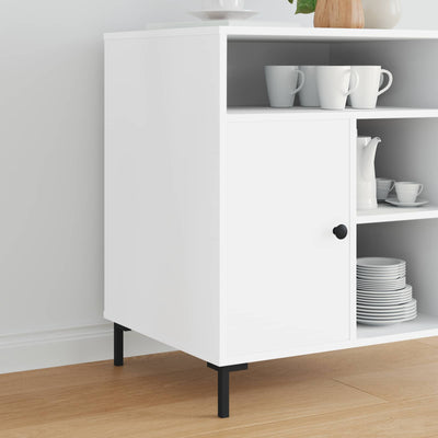 Stående Fødder 2 pcs Sort 57 x 57 x 100 mm Jern
