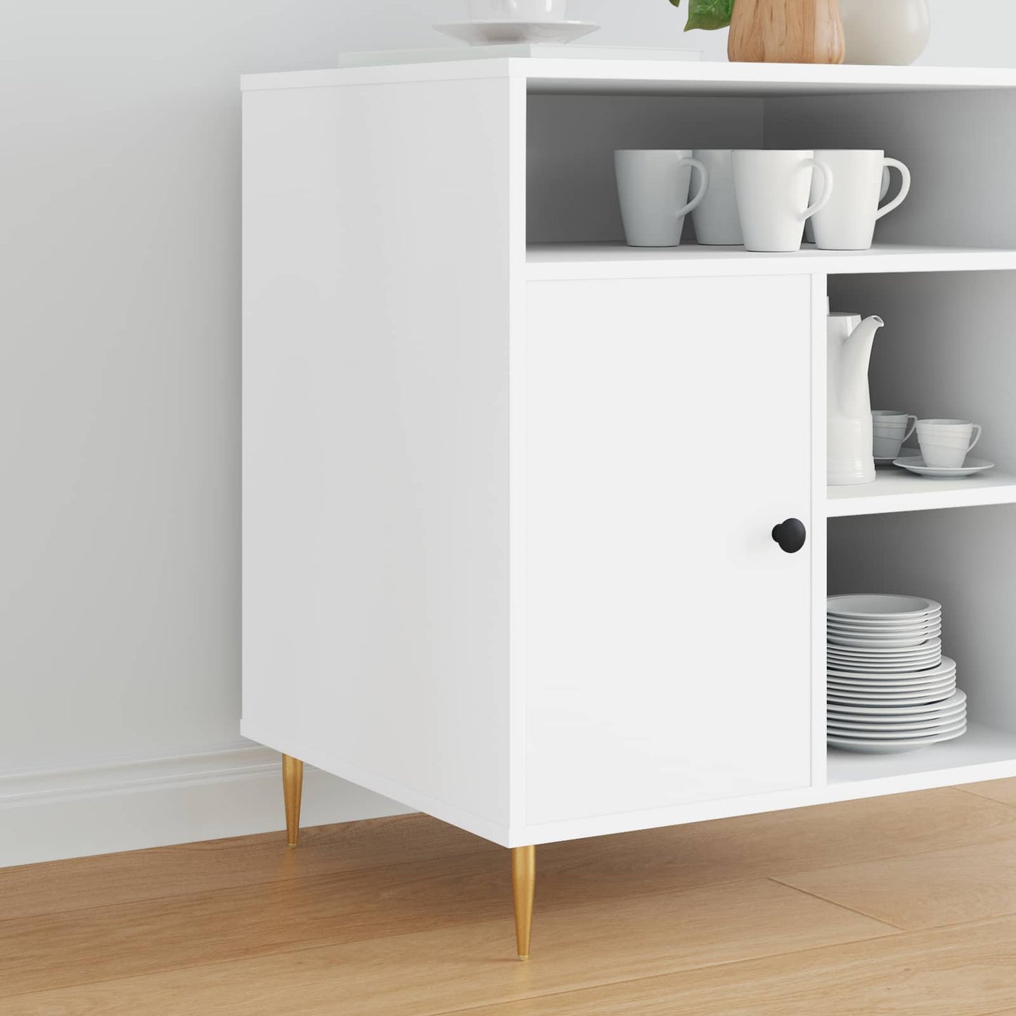 Stående Fødder 12 pcs Guld 98 x 40 mm Jern