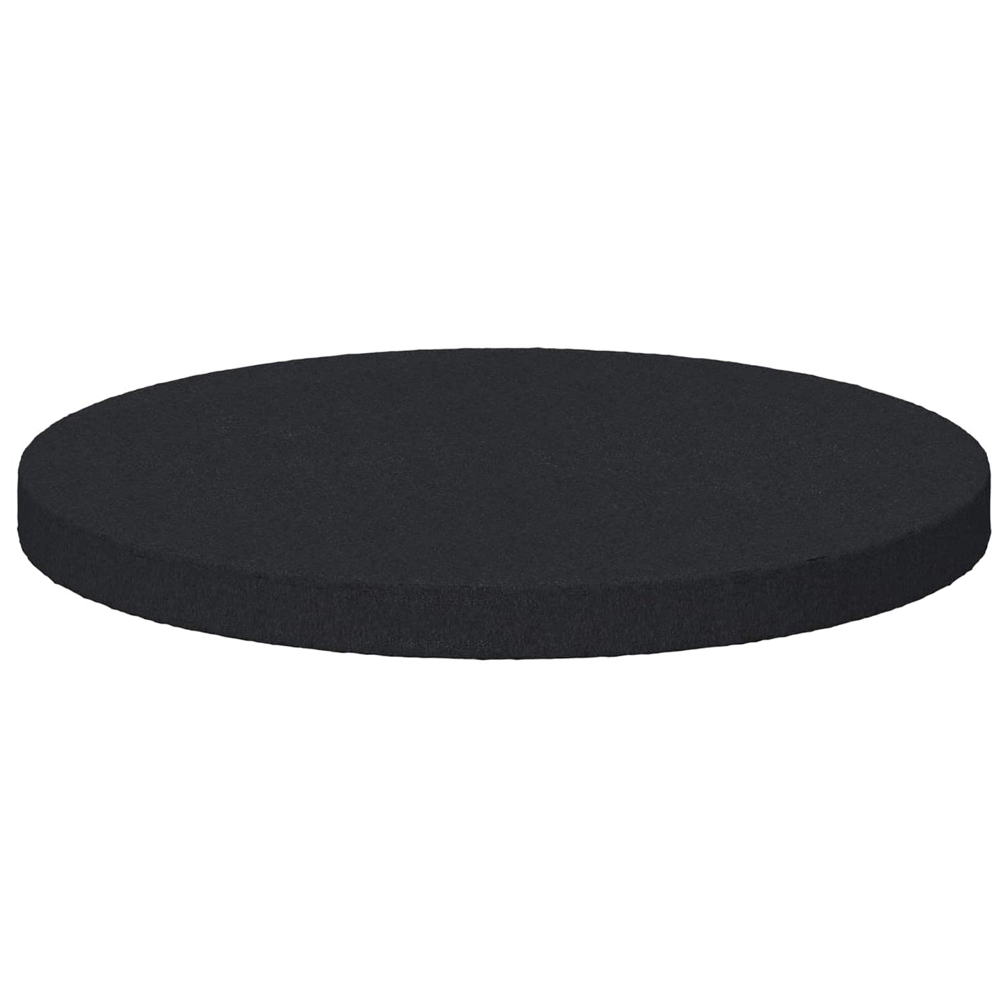 Møbelben puder 2 pcs Sort Ø 30 x 2 mm EVA
