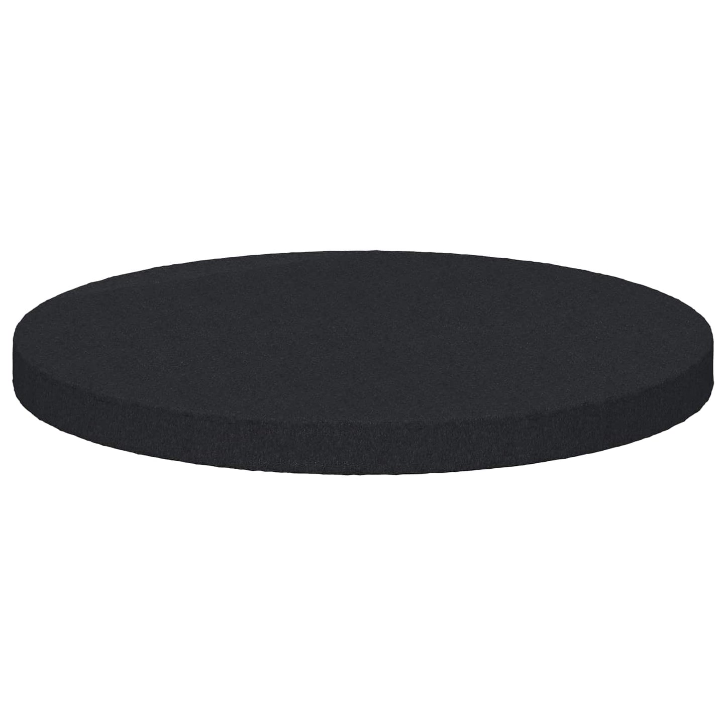 Møbelben puder 2 pcs Sort Ø 30 x 2 mm EVA