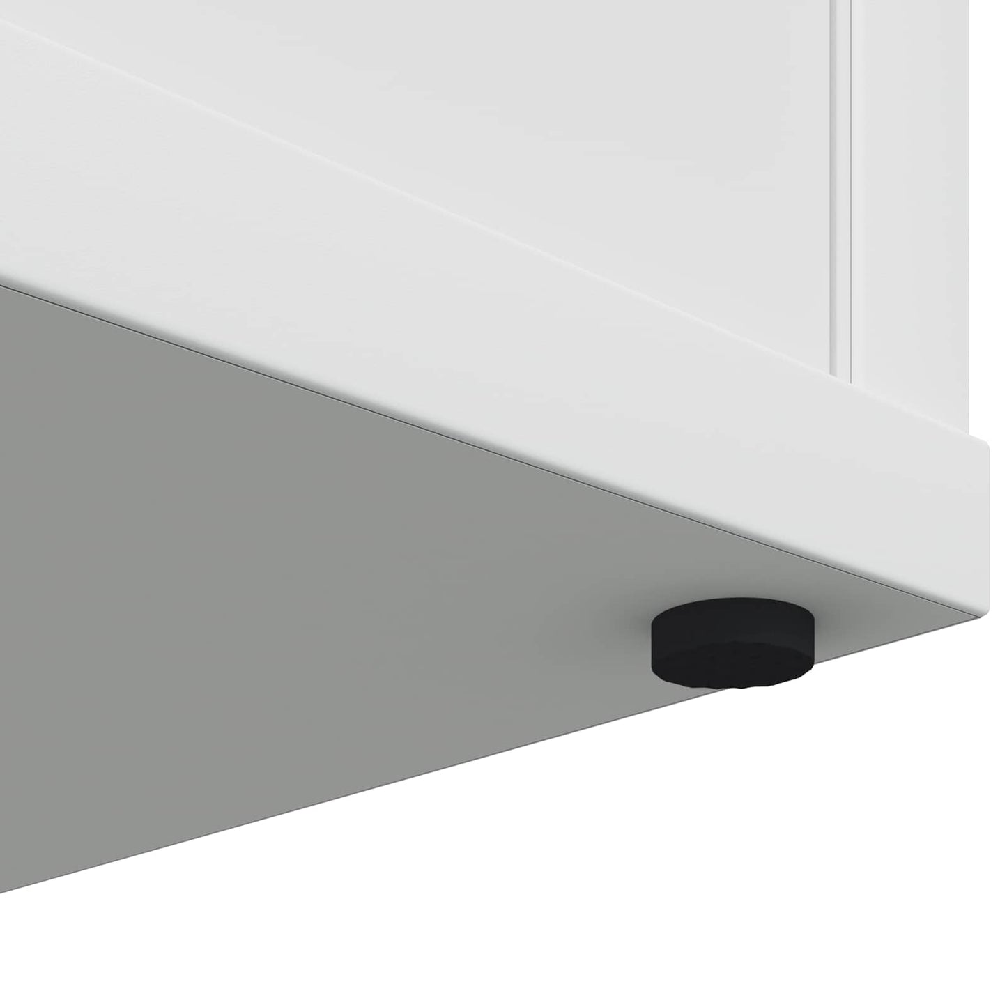 Møbelben puder 2 pcs Sort Ø 14 x 4 mm EVA