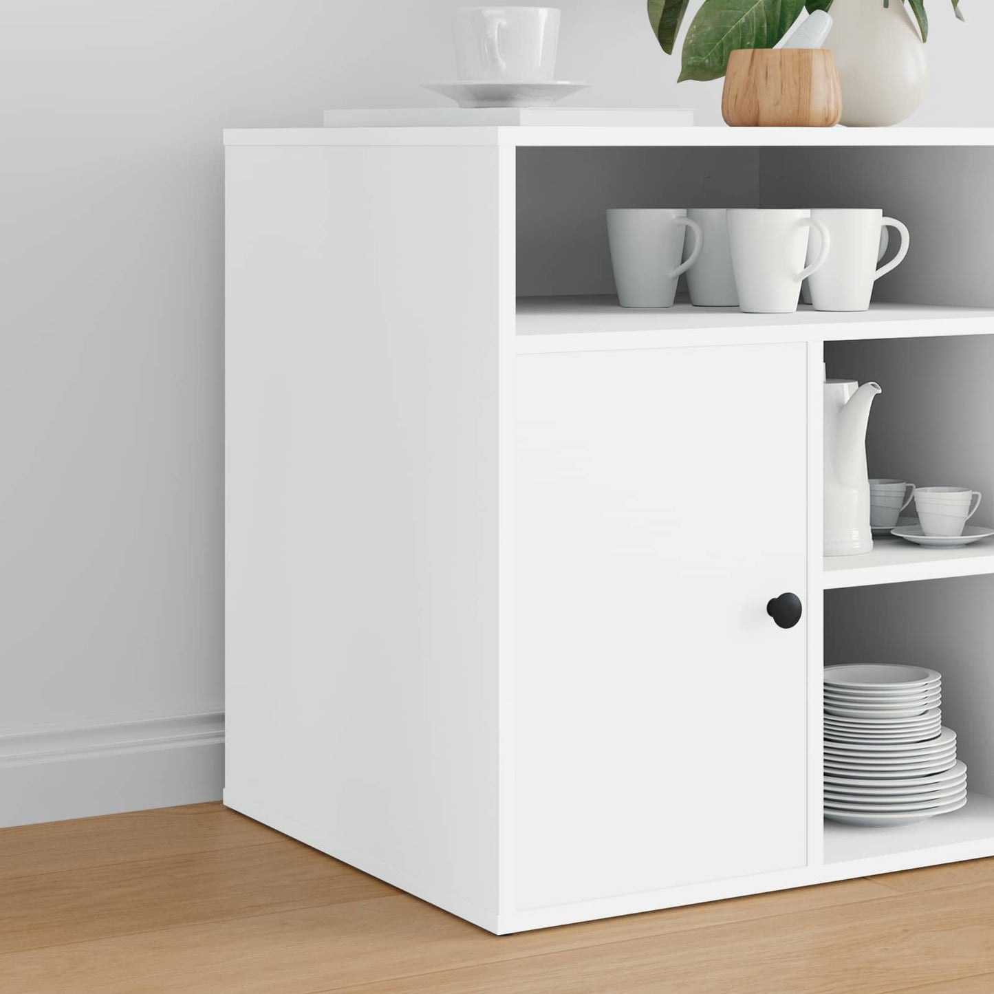 Møbelben puder 2 pcs Sort Ø 14 x 4 mm EVA