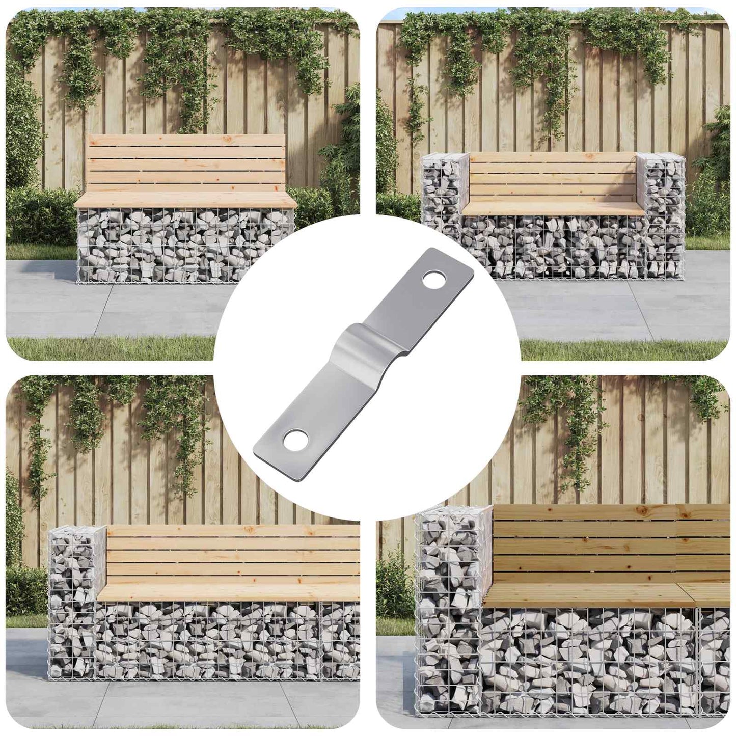 Slagplade 9000 pcs Sølv Jern