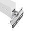 Kabinet hængende beslag 2 pcs Hvid 70 x 48 x 19 mm