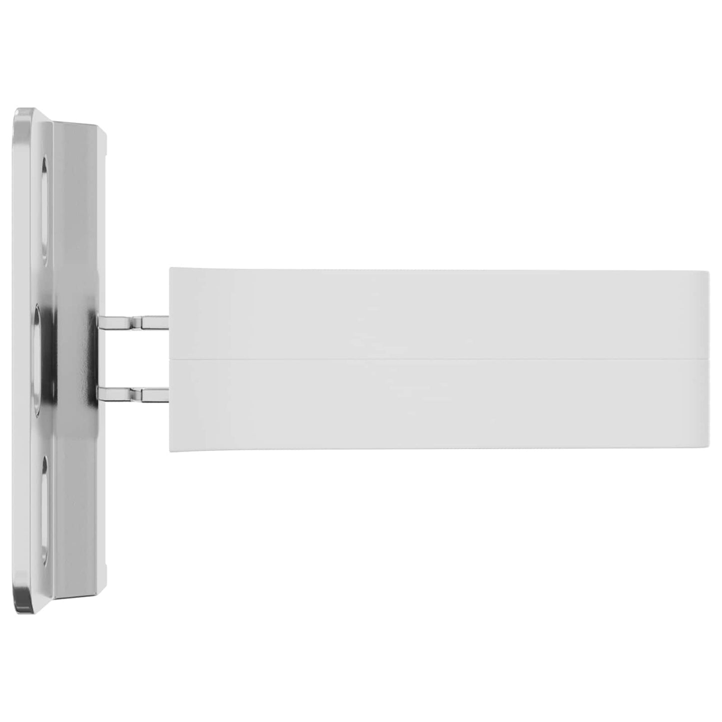 Kabinet hængende beslag 12 pcs Hvid 70 x 48 x 19 mm