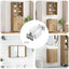 Kabinet hængende beslag 261 pcs Hvid 70 x 48 x 19 mm