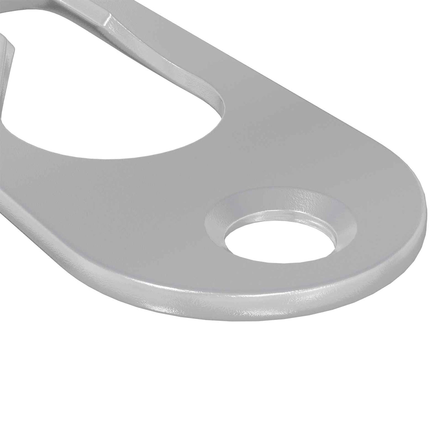 Nøglehul ophæng 2 pcs Sølv 45 x 16 x 3.5 mm Jern