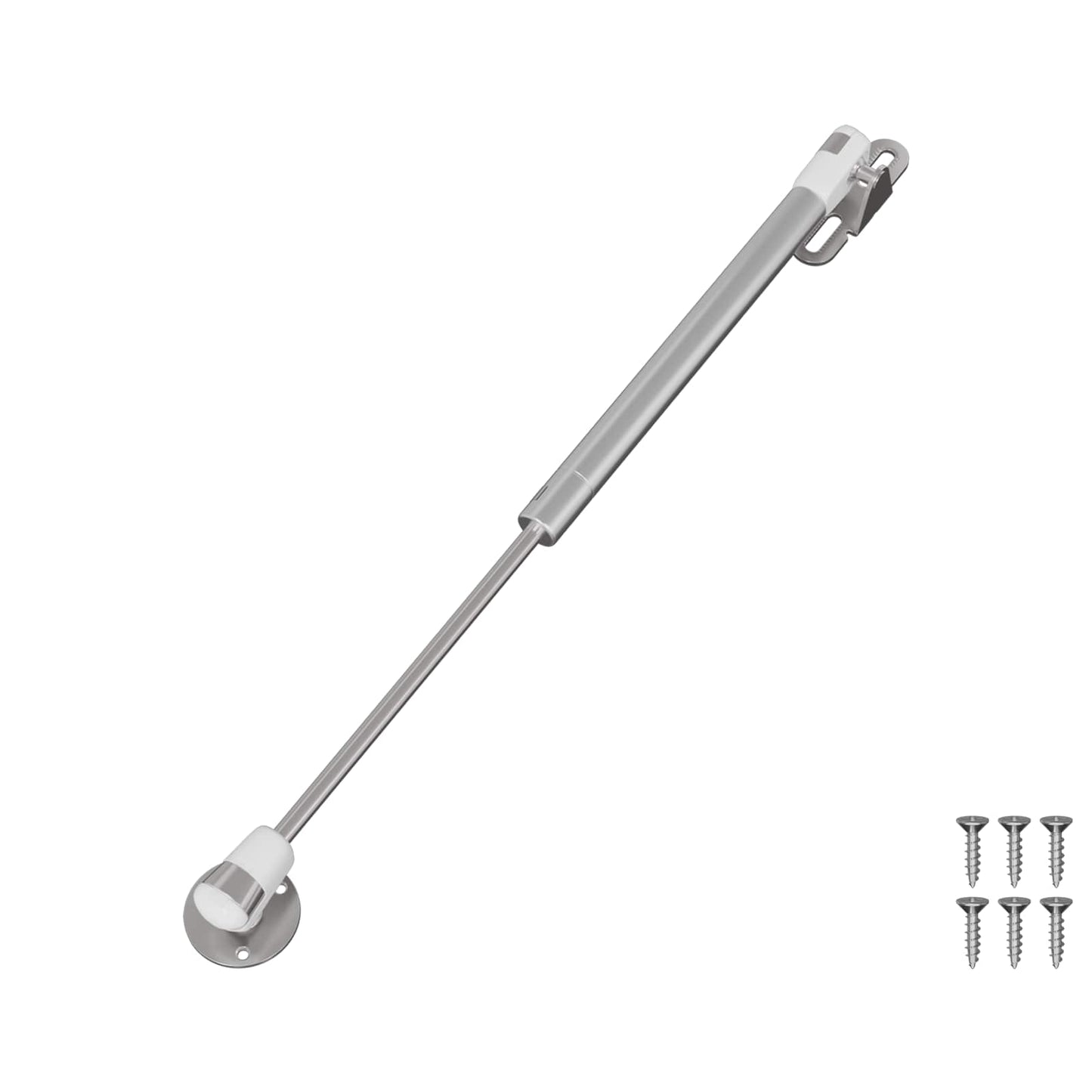 Hydraulisk gasfjeder 12 pcs Sølv 280 x 17 x 16 mm PP og jern