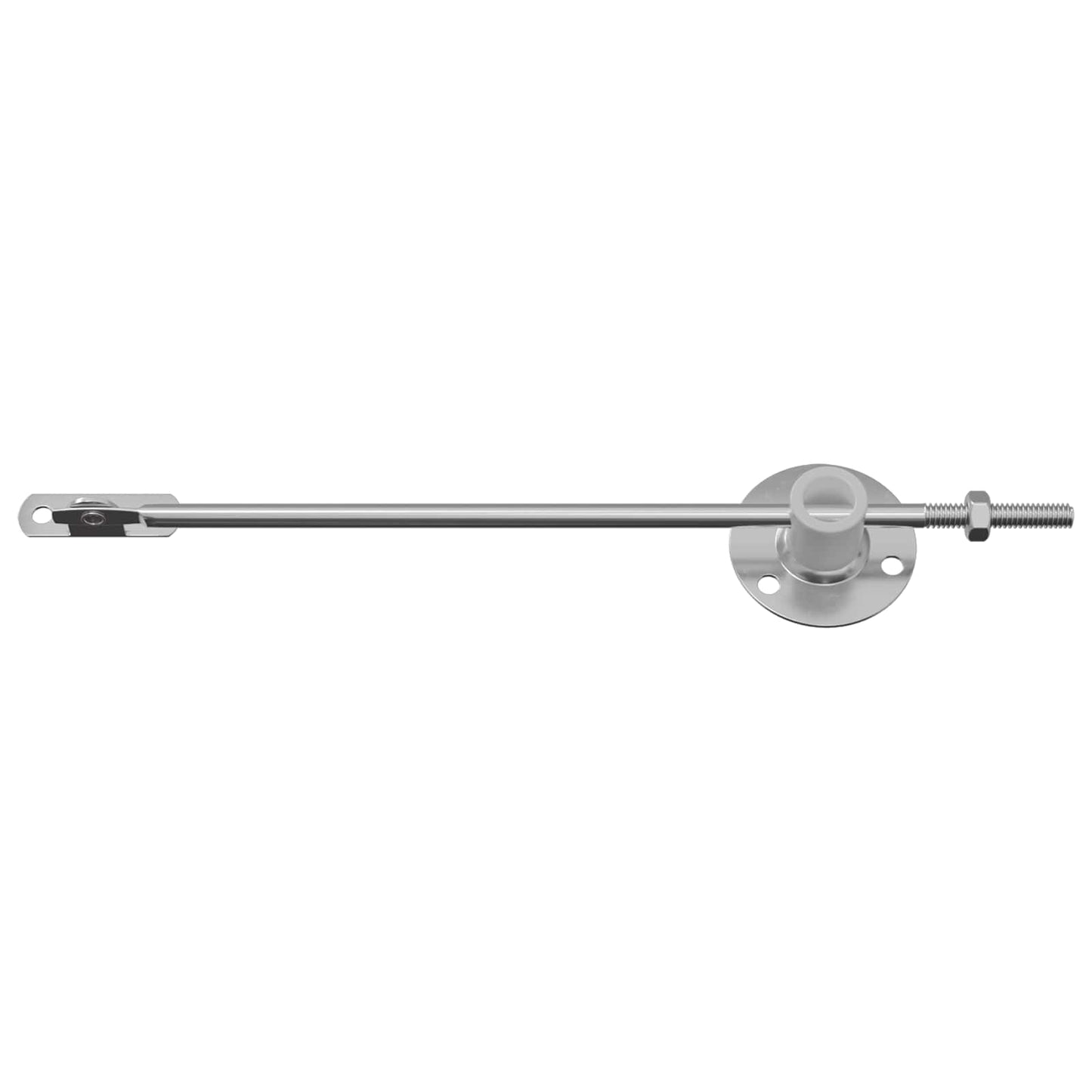Låg støttehængsel 2 pcs Sølv 194 x 36 x 18 mm Jern